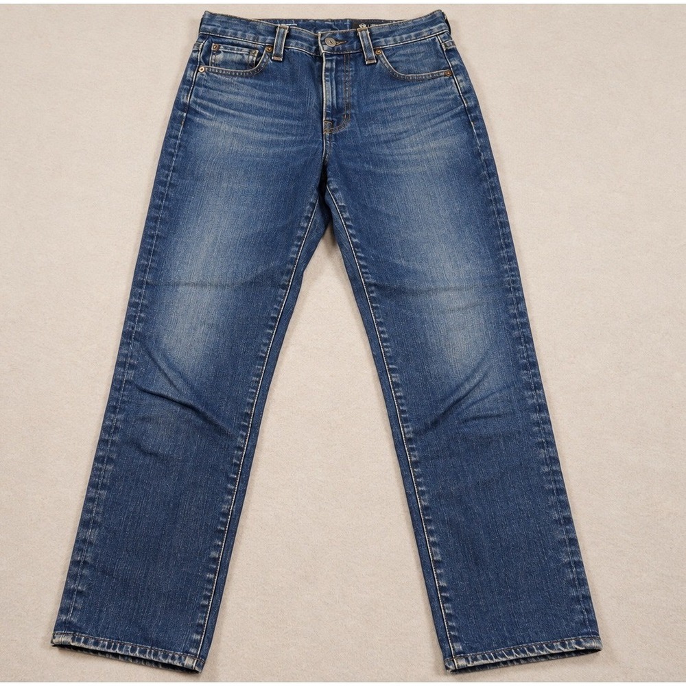 AG Adriano Goldschmied The Prima Jeans Womens 26 Blue Cigarette Leg Mid Rise